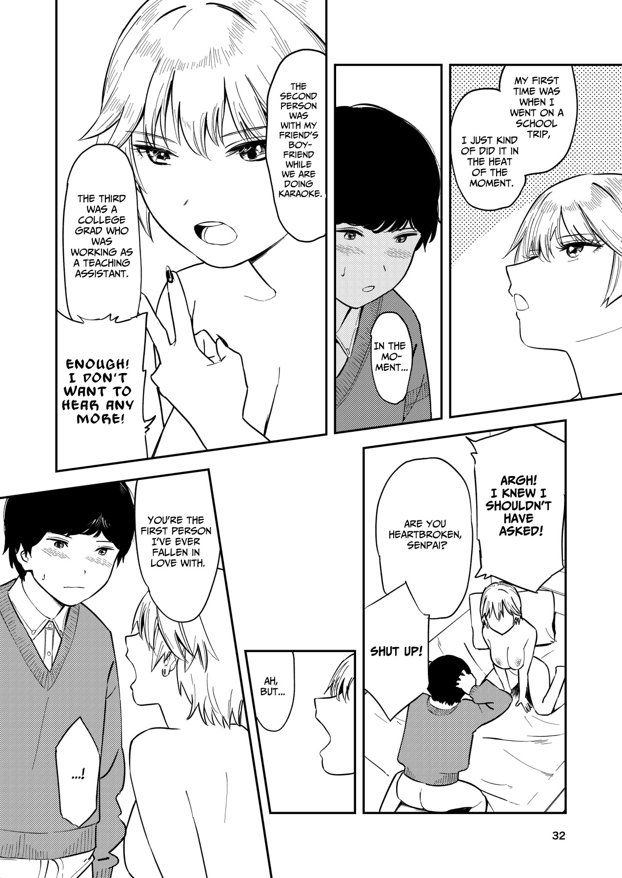 Hentai Manga Comic-Although he's always cold, but when it comes to sex he says -Read-31